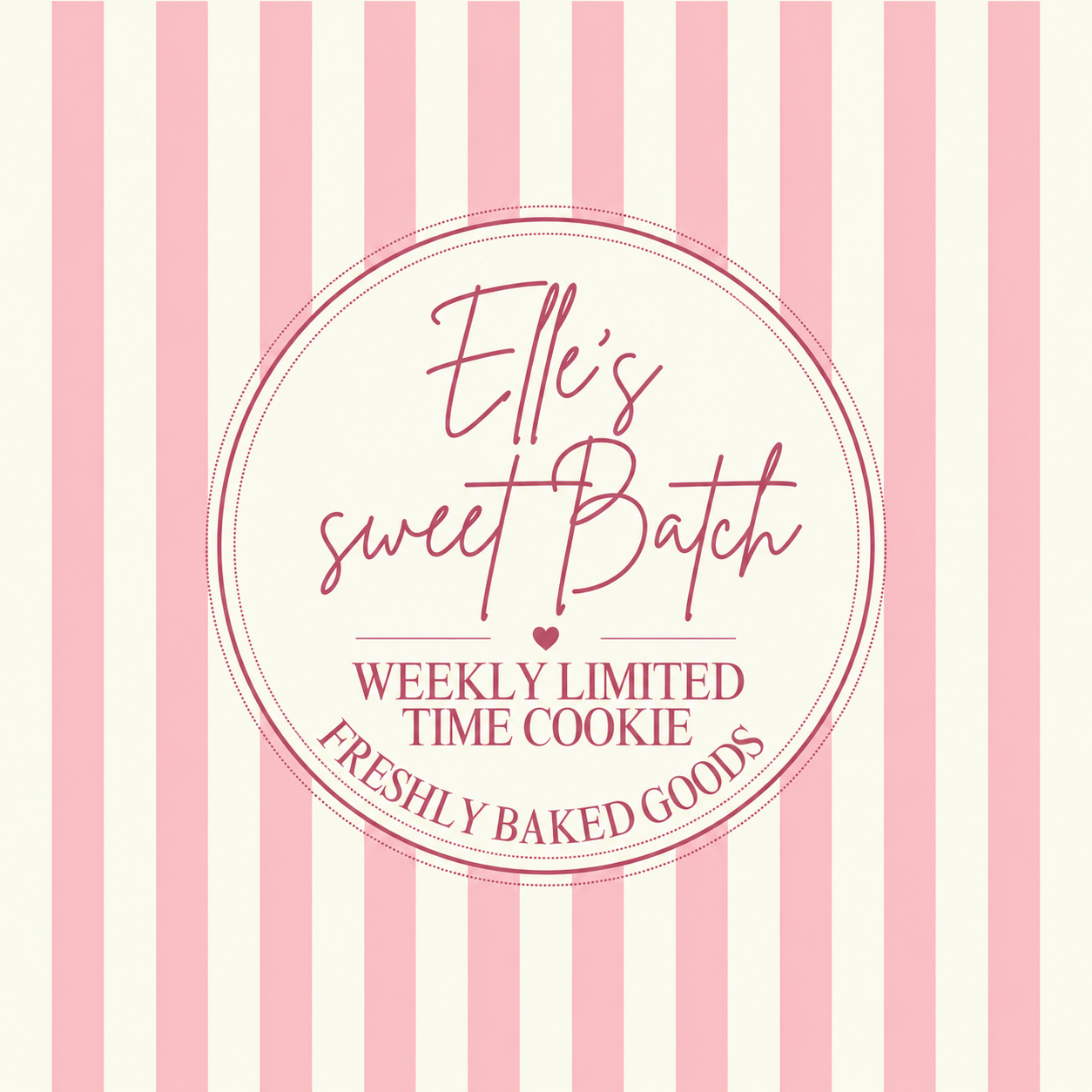 Weekly Limited Time Cookie